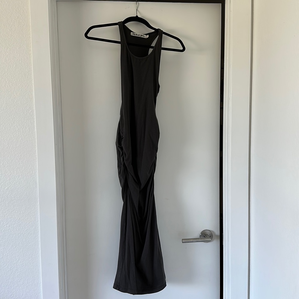 Michael Stars MIDI length roughed dress, size M
